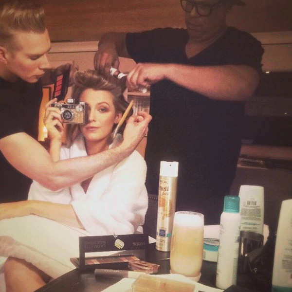 Blake Lively, Golden Globes 2017, Instagram Blake Lively, Golden Globes 2017, Instagram